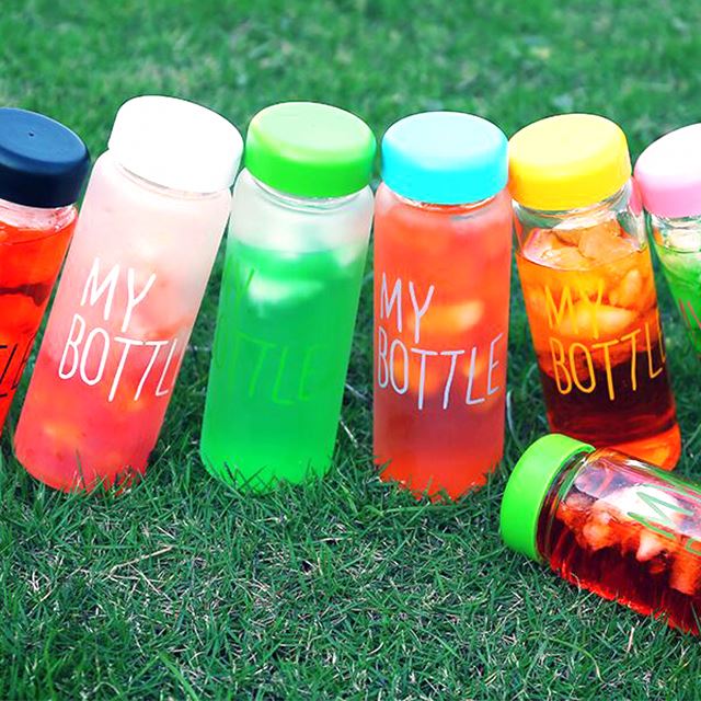 China New Delivery for Silicone Water Bottle Holder -  500ML Custom  Hot Sale Bpa Free Transparent Water My Bottle – Charmlite manufacturers and  suppliers